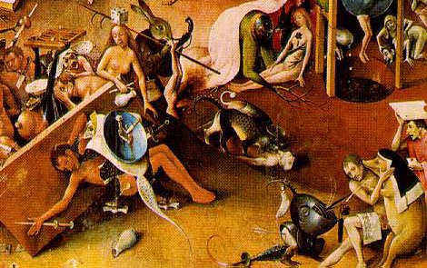 Gyönyörök kertje - Hieronymus Bosch festménye